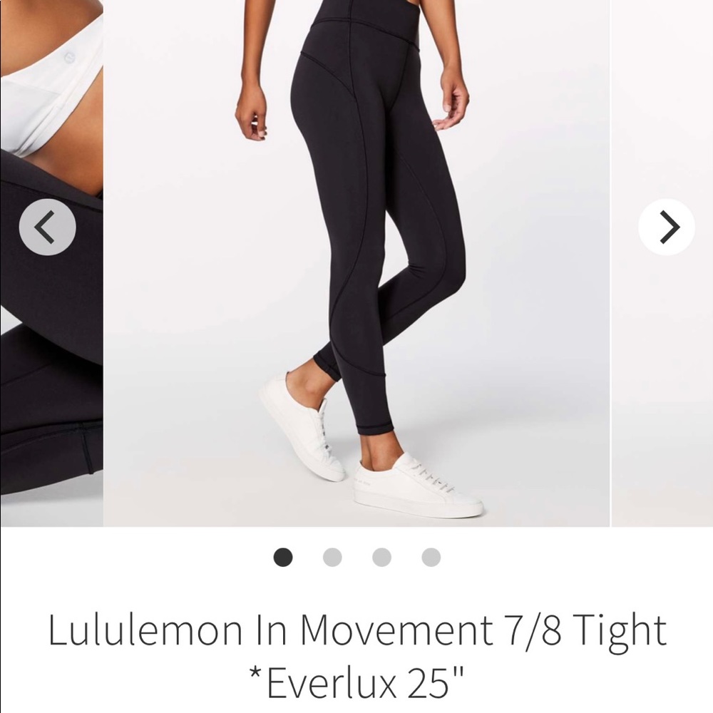 Lululemon In movement 7/8 Tight NWOT